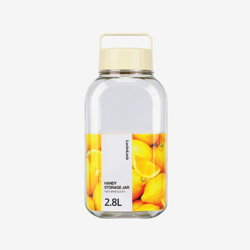Bình ngâm nước hoa quả LocknLock 2.8L Màu Ivory - HPP452IVY